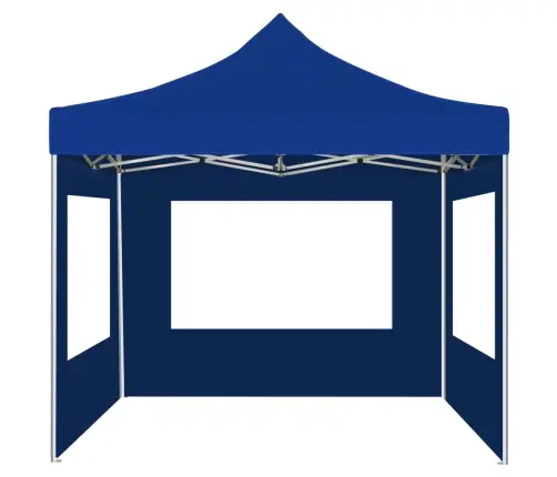 Kokkupandav Peotelk Seintega, Alumiinium, 2 X 2 M Sinine