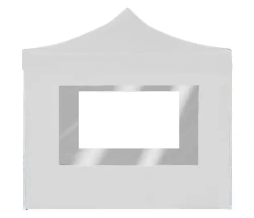 Išskleidžiama Palapinė Su Sienomis, Balta, 2X2M, Aliuminis
