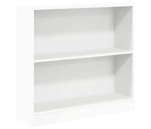 Grāmatu Plaukts, Balts, 80X24X75 Cm, Inženierijas Koks Vidaxl