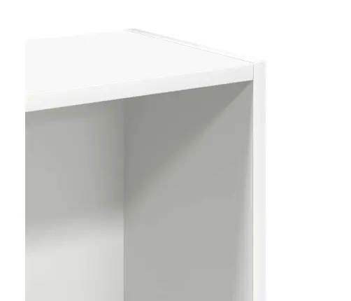 Grāmatu Plaukts, Balts, 80X24X75 Cm, Inženierijas Koks Vidaxl