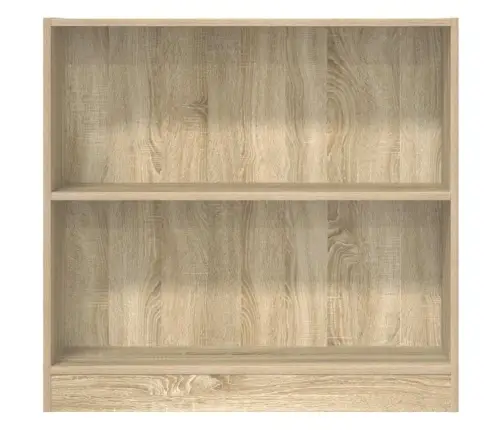 Knygų Spinta, Sonoma Ąžuolo, 80X24X75cm Apdirbta Mediena