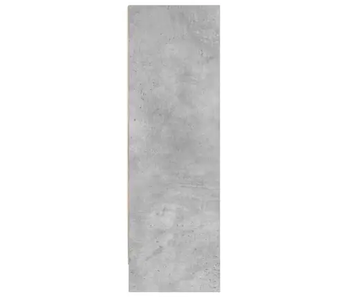 Grāmatplaukts, Betona Pelēks, 80X24X75 Cm, Inženierijas Koks Vidaxl