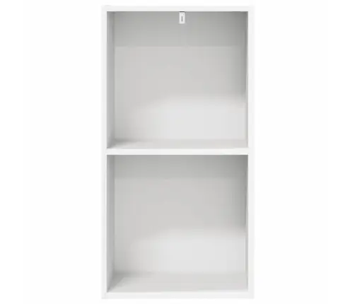 Raamaturiiul, Valge, 40X30X76,5 cm Tehispuit