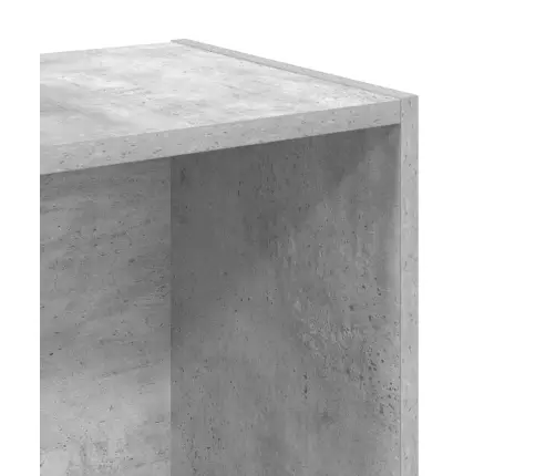 Spintelė Knygoms, 2 Lentynos, Betono Pilka, 40X30X76,5cm Mdp