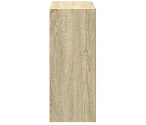 2-Līmeņu Grāmatu Plaukts, Ozolkoka Krāsa, 60X30X76,5 Cm Vidaxl