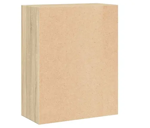 2-Līmeņu Grāmatu Plaukts, Ozolkoka Krāsa, 60X30X76,5 Cm Vidaxl