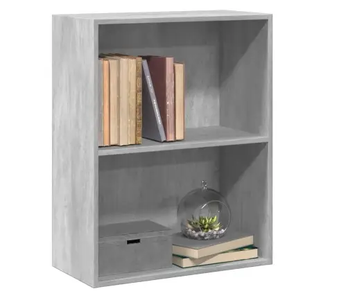 2-Korruseline Raamaturiiul Betoonhall 60X30X76,5 Puitlaastplaat