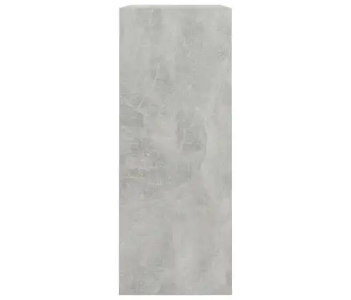 2-Līmeņu Grāmatu Plaukts, Pelēks 80X30X76,5Cm Inženierijas Koks Vidaxl