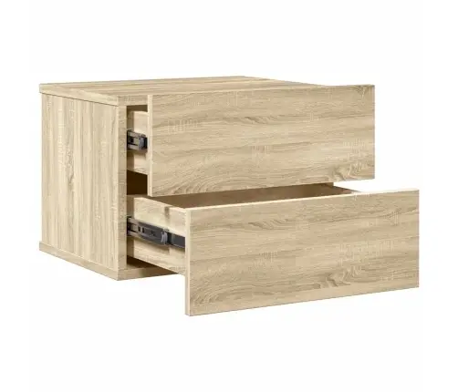 Öökapp, Sonoma Tamm, 40 X 30 X 30 cm Puitlaastplaat