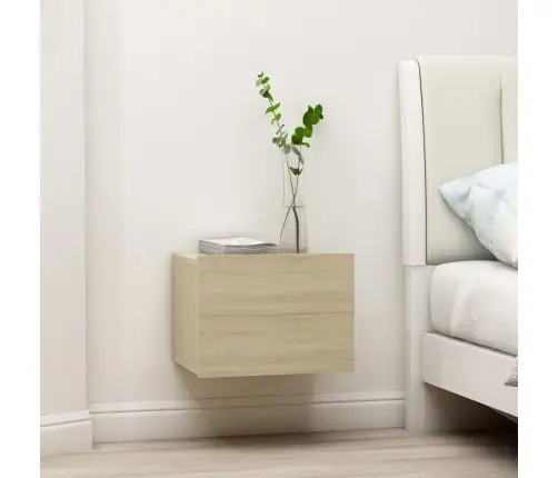 Öökapp, Sonoma Tamm, 40 X 30 X 30 cm Puitlaastplaat