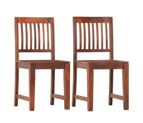 Virtuves Krēsli, 2 Gab., Mango Masīvkoks Vidaxl