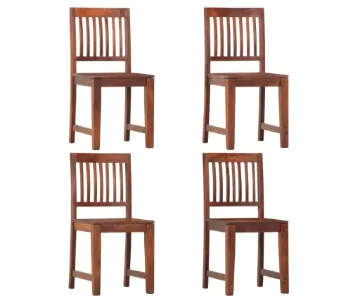 Virtuves Krēsli, 4 Gab., Mango Masīvkoks Vidaxl Virtuves Krēsli, 4 Gab., Mango Masīvkoks Vidaxl