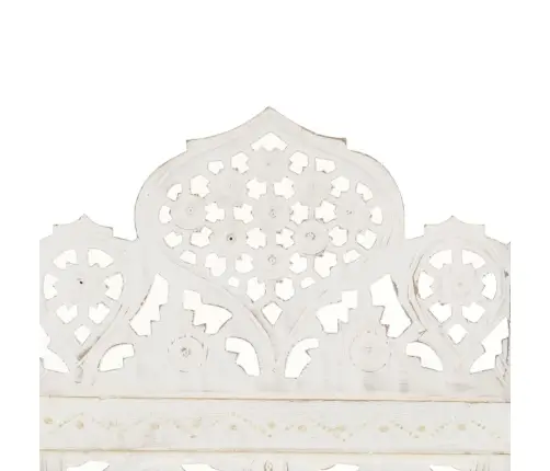 3 Paneeliga Sirm, Valge, 120 X 165 cm Toekas Mangopuit