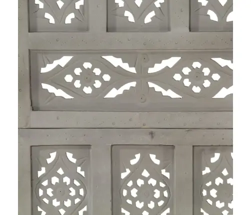 Kambario Pertvara, 4 Dalių, Pilka, 160X165cm Mango Masyvas