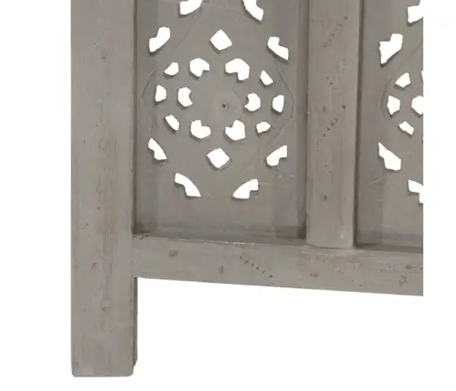 Kambario Pertvara, 4 Dalių, Pilka, 160X165cm Mango Masyvas