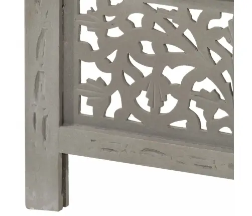 Kambario Pertvara, 4 Dalių, Pilka, 160X165cm Mango Masyvas