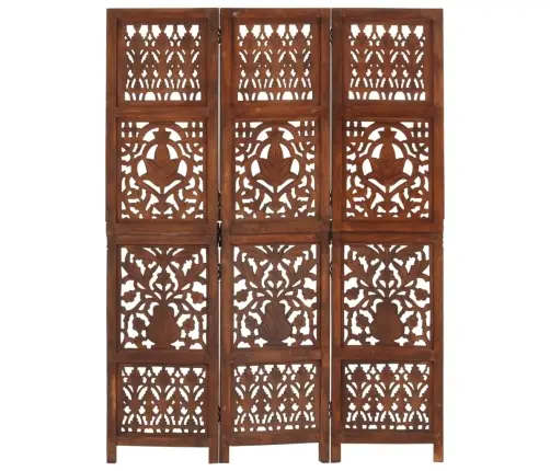 Kambario Pertvara, 3 Dalių, Ruda, 120X165cm Mango Masyvas