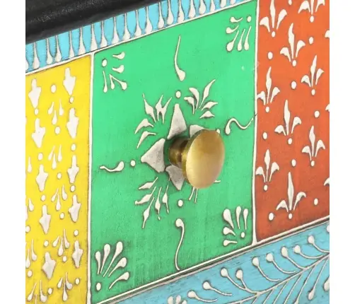 Konsolinis Staliukas, 80X35X75cm Mango Medienos Masyvas
