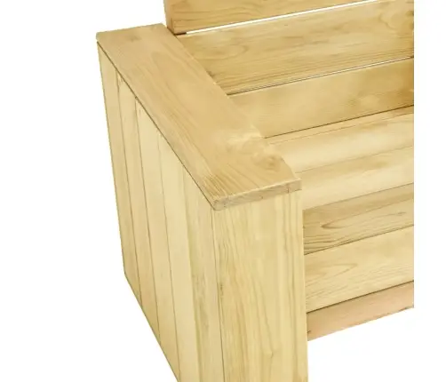 Dārza Stūra Sols, 239 Cm, Impregnēts Priedes Koks Vidaxl