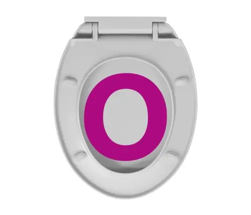 Tualetes Poda Sēdeklis, Lēnās Aizvēršanas Funkcija, Pelēks Vidaxl