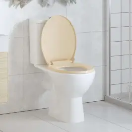 Vaikselt Suletav Prill-Laud, Beež, Ovaalne