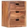 Naktsskapītis, 40X30X50 Cm, Masīvs Rožkoks Vidaxl