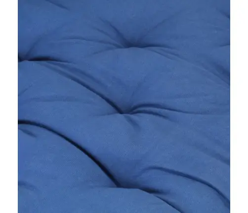 Paletės/Grindų Pagalvėlė, Šviesi Mėlyna, 120X80X10cm Medvilnė