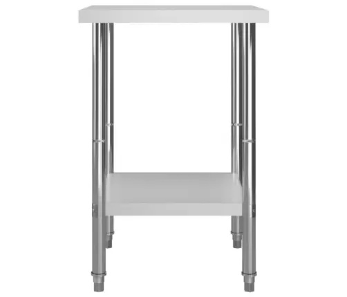 Virtuves Darba Galds, 60X60X85 Cm, Nerūsējošs Tērauds Vidaxl
