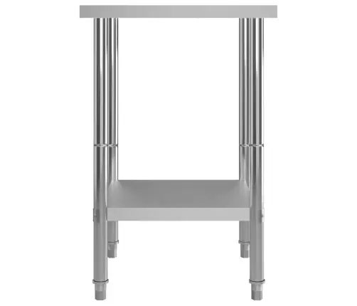 Virtuves Darba Galds, 60X60X85 Cm, Nerūsējošs Tērauds Vidaxl