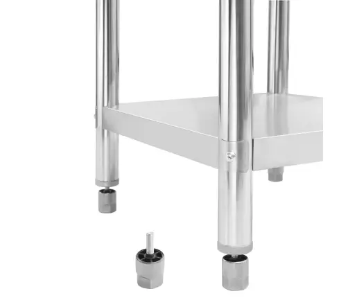 Köögi Töölaud Pritsmekaitsmega, 80X60X93 cm Roostevaba Teras