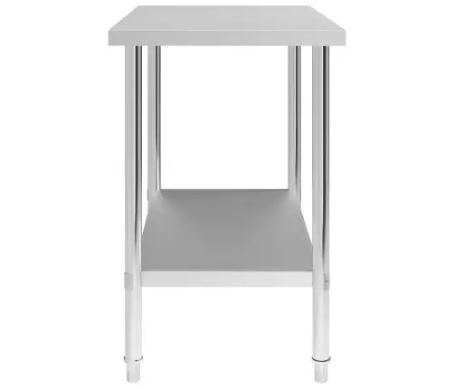 Virtuves Darba Galds, 100X60X85 Cm, Nerūsējošs Tērauds Vidaxl