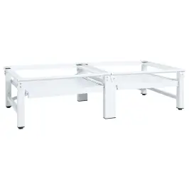 Veļasmašīnas Un Žāvētāja Statīvs Ar Izvelkamiem Plauktiem Vidaxl