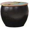 Kohvilaud 53 X 43 cm Tugevast Taastatud Puidust