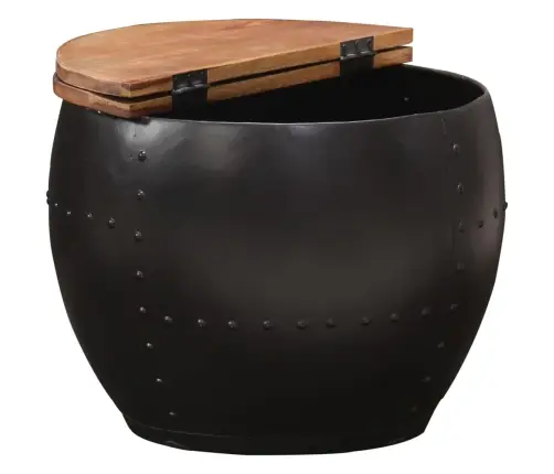 Kohvilaud 53 X 43 cm Tugevast Taastatud Puidust