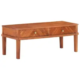 Tv Skapītis, 140X40X41 Cm, Akācijas Masīvkoks Vidaxl