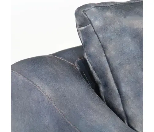 Krėslas, Pilkos Spalvos, Tikra Oda