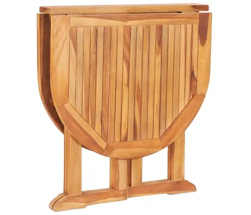 Saliekams Dārza Galds, 120X70X75 Cm, Masīvs Tīkkoks Vidaxl