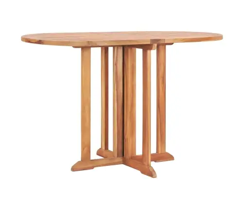 5-Daļīgs Dārza Mēbeļu Komplekts, Saliekams, Masīvs Tīkkoks Vidaxl