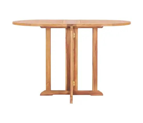 5-Daļīgs Dārza Mēbeļu Komplekts, Saliekams, Masīvs Tīkkoks Vidaxl