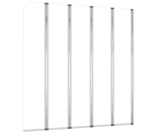 Vannas Siena, 120X140 Cm, Rūdīts Stikls, Caurspīdīgs Vidaxl