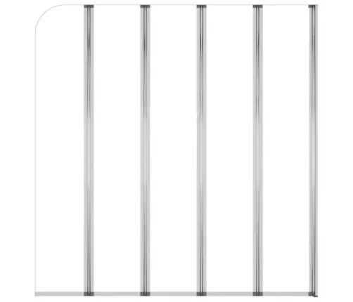 Vannas Siena, 120X140 Cm, Rūdīts Stikls, Caurspīdīgs Vidaxl