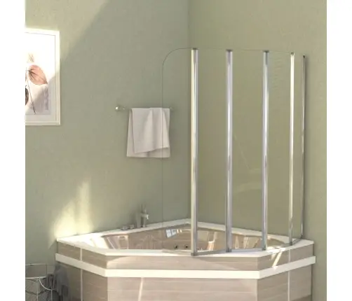 Vannas Siena, 120X140 Cm, Rūdīts Stikls, Caurspīdīgs Vidaxl