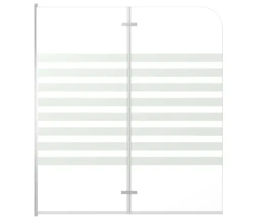 Vonios Pertvara, Skaidri, 120X140cm Grūdintas Stiklas