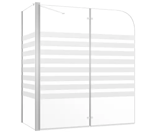 Vanniümbris, 120 X 68 X 130 Cm Karastatud Klaasist, Triipudega