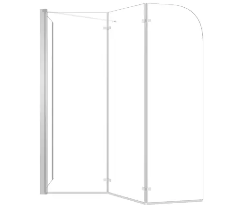 Vannas Siena, 120X69X130 Cm, Rūdīts Stikls, Caurspīdīgs Vidaxl