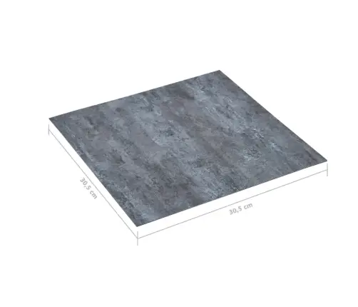 Grīdas Flīzes, Pašlīmējošas, 5,11 M², Pvc, Pelēka Marmora Krāsa Vidaxl