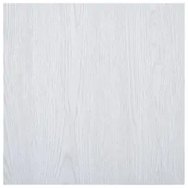 Grīdas Flīzes, Pašlīmējošas, 5,11 M², Pvc, Baltas Vidaxl