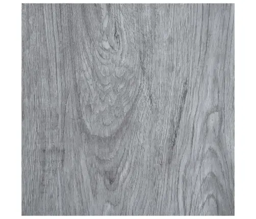 Grīdas Flīzes, Pašlīmējošas, 5,11 M², Pvc, Gaiši Pelēkas Vidaxl