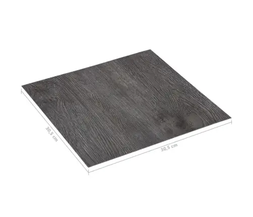 Grīdas Flīzes, Pašlīmējošas, 5,11 M², Pvc, Brūnas Vidaxl