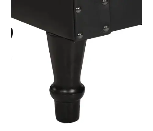 Krėslas, Juodos Spalvos, Tikra Oda